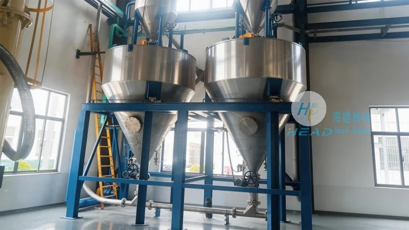 دراسة حالة لدورة النيتروجين والنقل الهوائي لبودرة المعدن الألومنيوم في شركة كيميائية في نينغبو، تشجيانغ