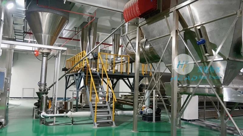 مشروع نقل رمل الكوارتز بالضغط الإيجابي الهوائي لشركة خزفية في فوشان، قوانغدونغ