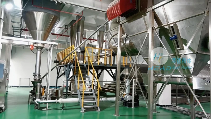 دراسة حالة مشروع نقل الهواء بضغط إيجابي لبودرة الحجر الجيري لشركة مواد البناء في هيفي، أنهوي